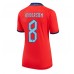 Engeland Jordan Henderson #8 Voetbalkleding Uitshirt Dames WK 2022 Korte Mouwen